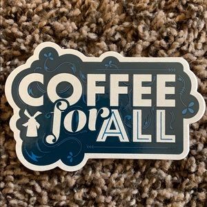 Dutch Bros Christmas Ornament Sticker